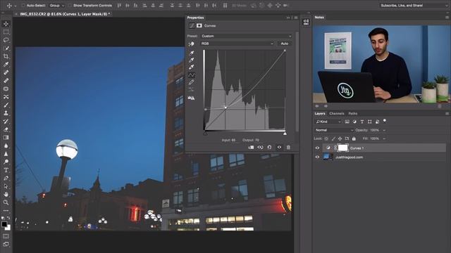 Photoshop Tutorial: How to get that faded Film look & Instagram / VSCO cam filter effect смотреть онлайн