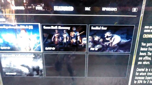 ESO console subscription crowns смотреть онлайн