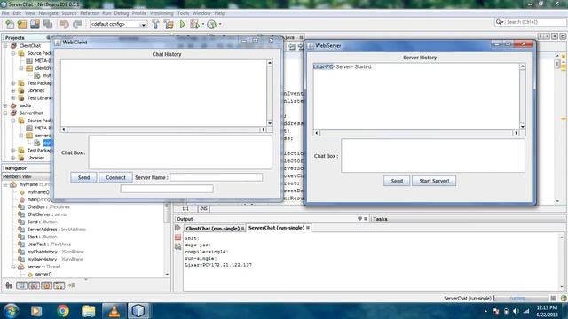 Chat Server Using Java смотреть онлайн