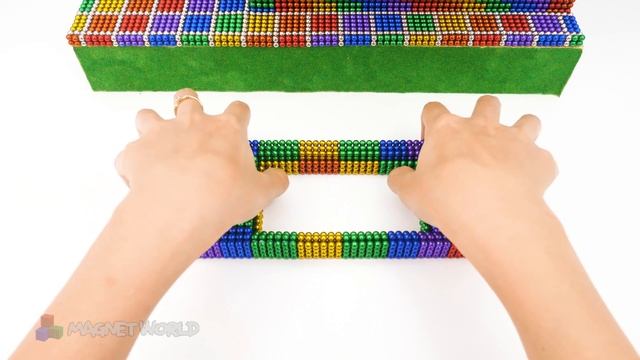 Satisfying And Appealing With Magnet Balls | Build Modern Mansion Have Huge Shark Tank смотреть онлайн