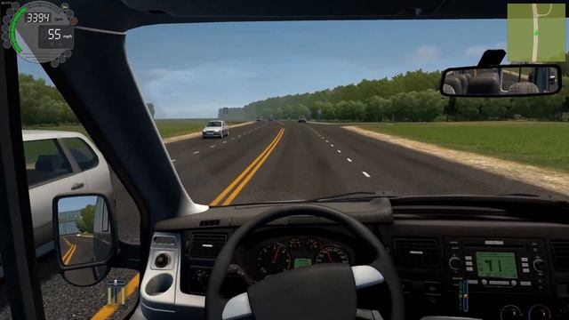 City Car Driving - Ford Transit - Going to the lake with my family смотреть онлайн