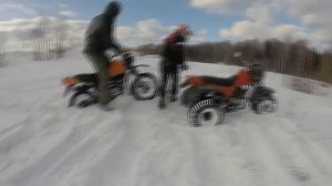 Коротко.О проходимости трицикла ЗиД "Фермер"