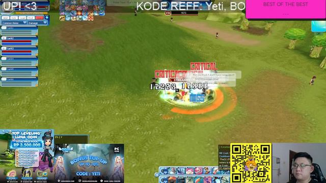 LUNA ODIN SEMI PLUS! FARMING SIANG DENGAN MENIKMATI PINALTY DROP!