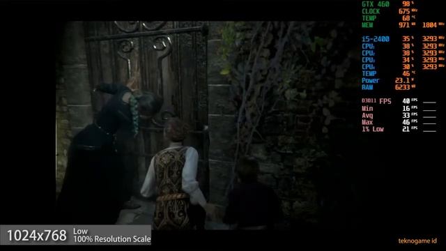 A Plague Tale: Innocence | GeForce GTX 460 смотреть онлайн