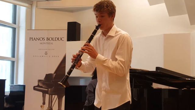 Victor Raphals-Kath, 2017 CMC audition, Stamitz concerto смотреть онлайн