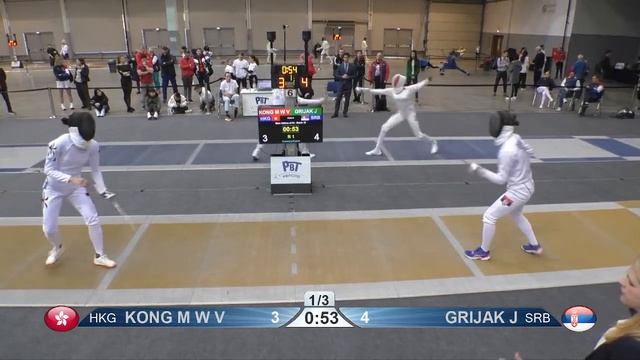 Epee Grand Prix Budapest 2023 - Piste 6 смотреть онлайн