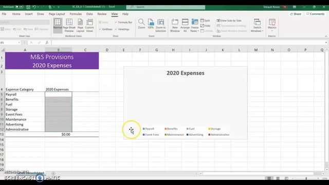 Excel Module 5 Textbook Project Part 3 смотреть онлайн