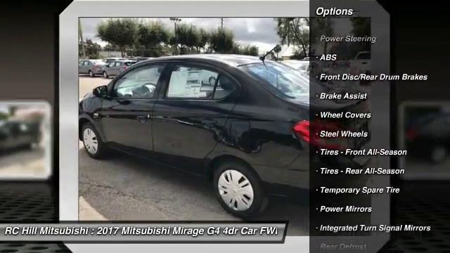 2017 Mitsubishi Mirage G4 DeLand Daytona Orlando N8402 смотреть онлайн