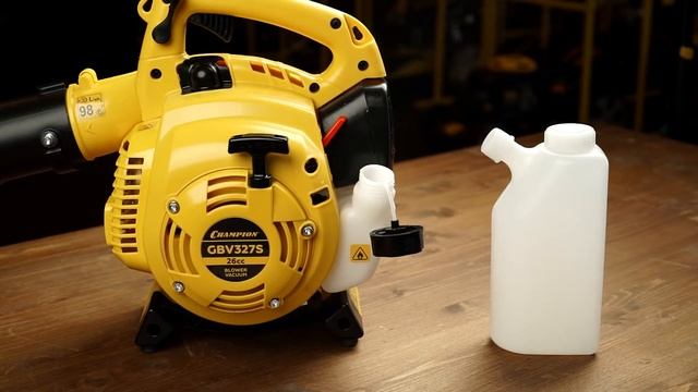 Видеоинструкция Champion: бензиновые воздуходувки из коробки, комплектность, подготовка, запуск