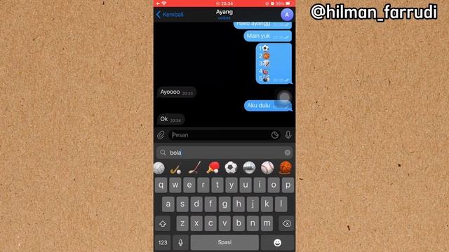 Viral TikTok Cara membuat video Main Game Bareng ayang di telegram , Bucin ⚽️✨ смотреть онлайн