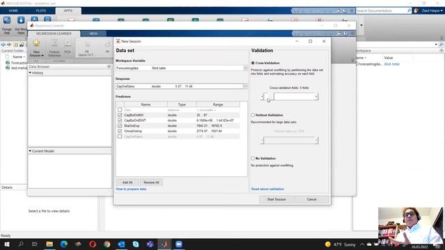 Forecasting using Matlab Regression Learner app смотреть онлайн