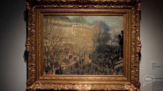 Озвученная картина К. Моне "Бульвар капуцинок в Париже" смотреть онлайн