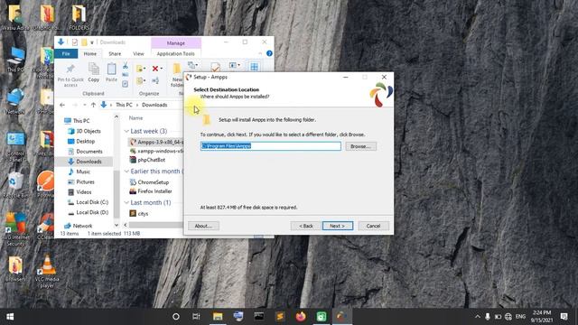 How to setup PHP development environment - Part 5.3 - Installation of AMPPS смотреть онлайн