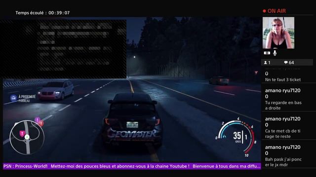 Need For Speed Payback - platinum Ps4 (Story Mode) Part.3 [Live Princess-World1] смотреть онлайн