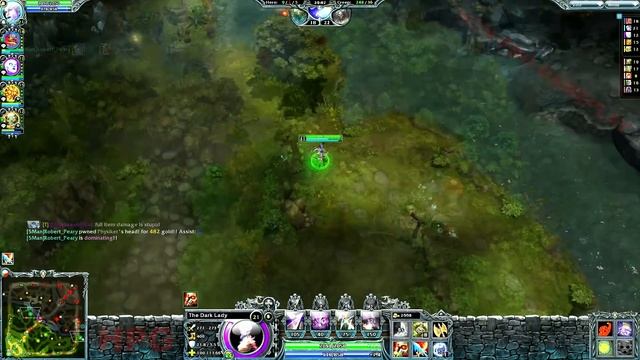 HoN Pro The Dark Lady Gameplay - Annihilation - The Dark Consort - Robert_Peary - 1950 MMR смотреть онлайн