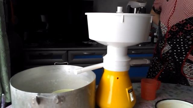 Сборка сепаратора Ротор, домашняя сметана.