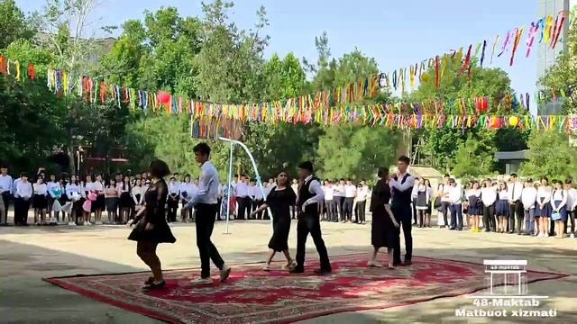 Bitiruvchilar Valsi, Выпускной вальс школа 48 смотреть онлайн