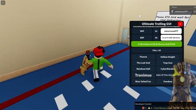 How to get flamingos utg in roblox [DEV CONSOLE] смотреть онлайн