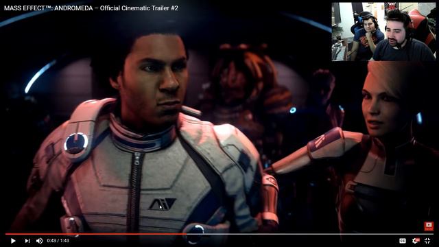 Mass Effect: Andromeda - Trailer #2 AJ Reaction! смотреть онлайн