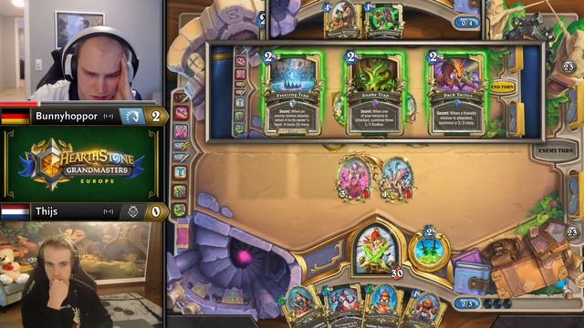 Bunnyhoppor vs Thijs | 2021 Hearthstone Grandmasters Europe | Decider | Season 2 | Week 6 смотреть онлайн