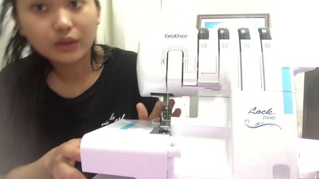 Brother 2104D overlock machine｜unboxing смотреть онлайн
