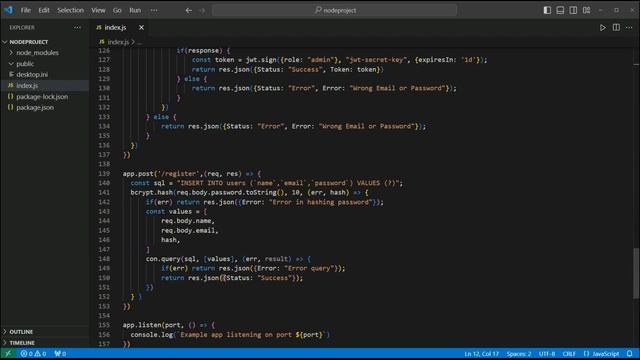 React JS Node Express Employee Management System | Mysql bcrypt jsonwebtoken смотреть онлайн