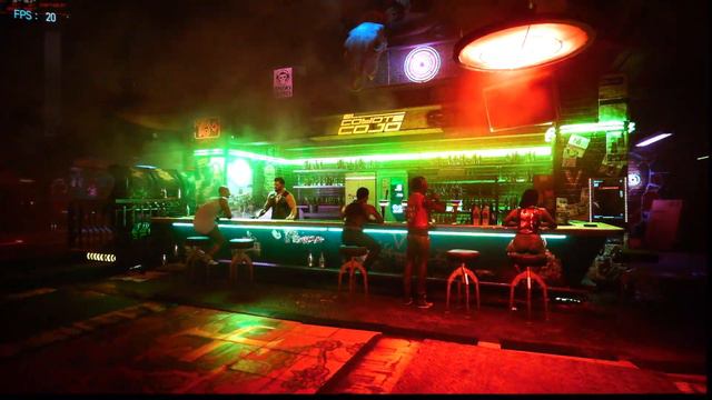 Cyberpunk 2077 20fps MEMC Off Test