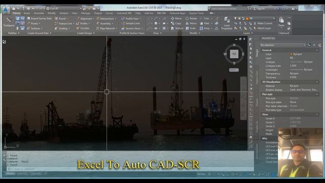 Excel To CAD & SCR file смотреть онлайн