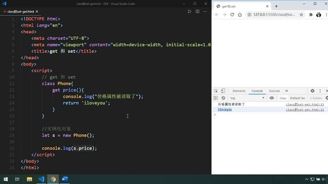 38 尚硅谷 ES6 class中getter和setter设置 смотреть онлайн