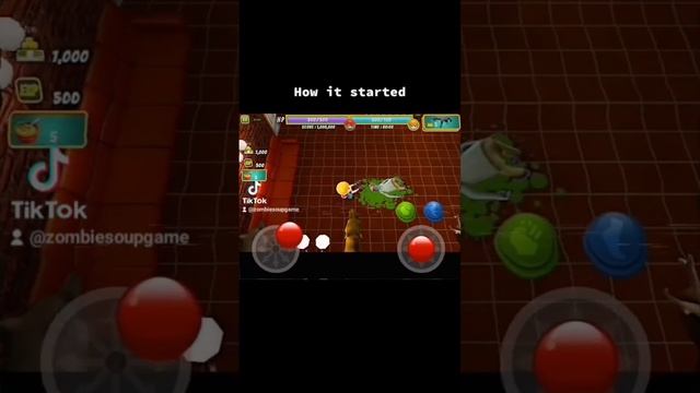 Zombie Soup | How It Started vs How It's Going #shorts смотреть онлайн