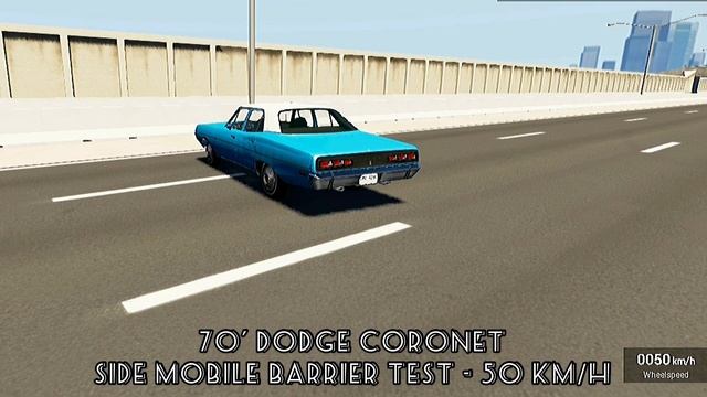 Crash Test ? | Classic Sedan Muscle Car vs Modern Sedan Car | 70’ Dodge Coronet vs 17’ Audi A8 D5 смотреть онлайн