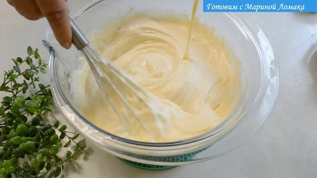 Такой бисквит получится у каждого. Масляный бисквит на молоке. смотреть онлайн