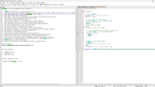 How to Split Screen to View Side-by-Side in Notepad++ Text Editor - [Increase Your Productivity] смотреть онлайн