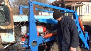 ПКУ-08 на Т- 40 первые испытания под нагрузкой