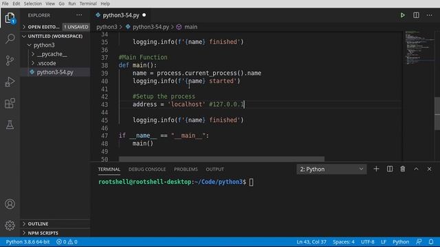 Python 3 - Episode 54 - Communicating with processes смотреть онлайн