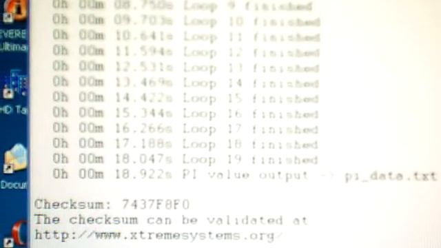 Super Pi 1M New Record E2180 @ 3.2 Ballistix 960MHz смотреть онлайн