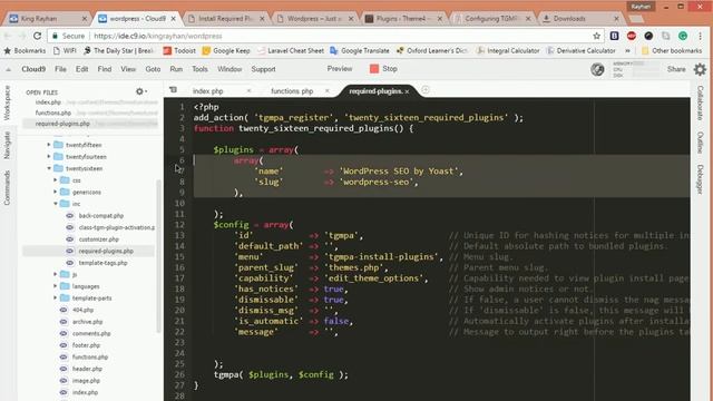 WP Required plugins by TGM PLUGIN ACTIVATION library смотреть онлайн