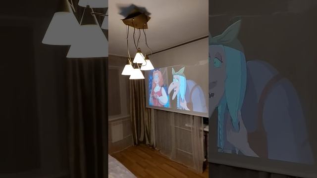 Как показывает проектор при свете. смотреть онлайн