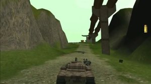 Killer Tank (aka 3D Power Tank) walkthrough (2000, electrotech), medium difficult