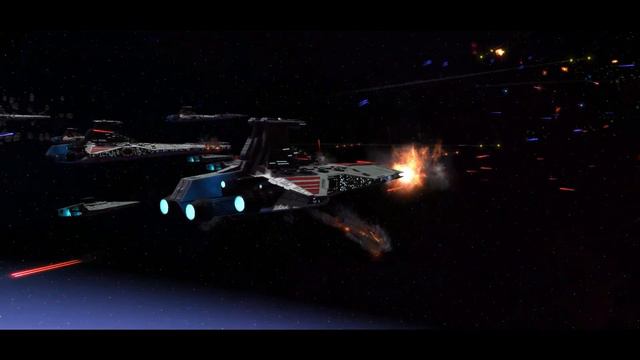 Epic Star Wars: Empire at War Space Battles | Massive Cinematic Clone Wars Battle смотреть онлайн