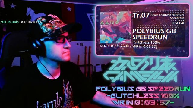 CAMELLIA | POLYBIUS GB SPEEDRUN -GLITCHLESS 100% WR IN 0:03:57- (ALBUM REACTION) смотреть онлайн
