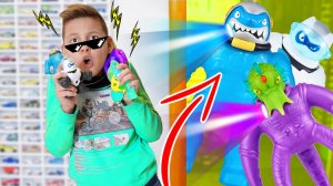 НАШЛИ Крутые ГЕРОИ ГУДЖИТСУ Галактическая Атака! Что ВНУТРИ  Goo Jit Zu