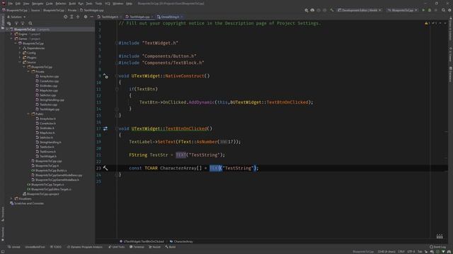 UE4 - Blueprints to C++ - FString Creation + Text Macro смотреть онлайн