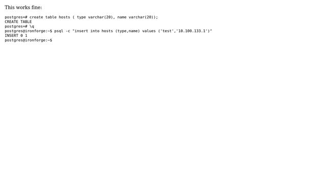Databases: syntax error at or near - INSERT (3 Solutions!!) смотреть онлайн