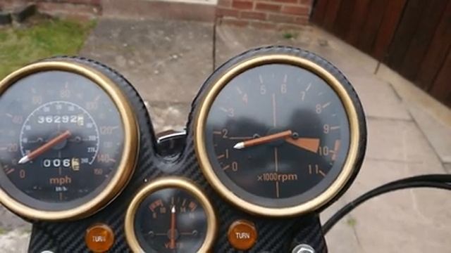 Honda cbx 1000 1979 custom walk round and running смотреть онлайн