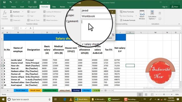 How To Use Name Manager And Define Name in EXCEL Class No. 12 смотреть онлайн