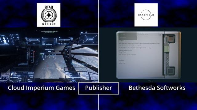 Star Citizen Vs. Starfield - Side by Side Comparison смотреть онлайн