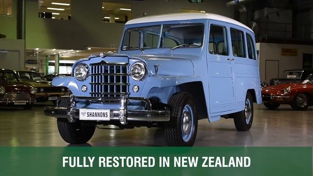 1951 Willys Overland 4x2 Station Wagon (RHD) - 2018 Shannons Sydney Winter Classic Auction смотреть онлайн