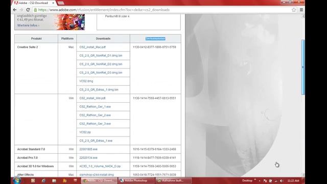 Adobe Photoshop CS2 installieren смотреть онлайн