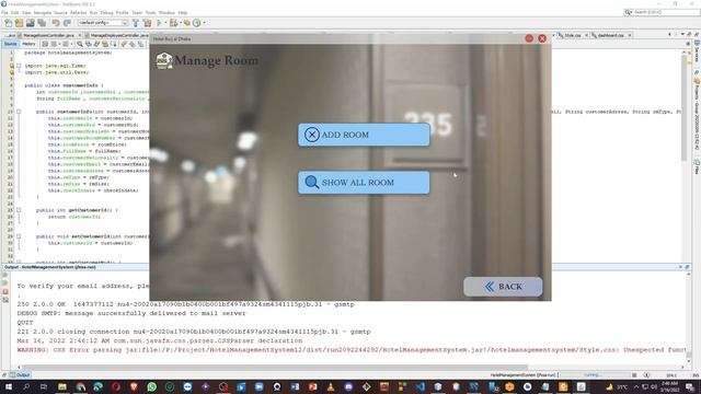 Hotel Management System || JavaFX || NetBeans || CSS || MySQL смотреть онлайн